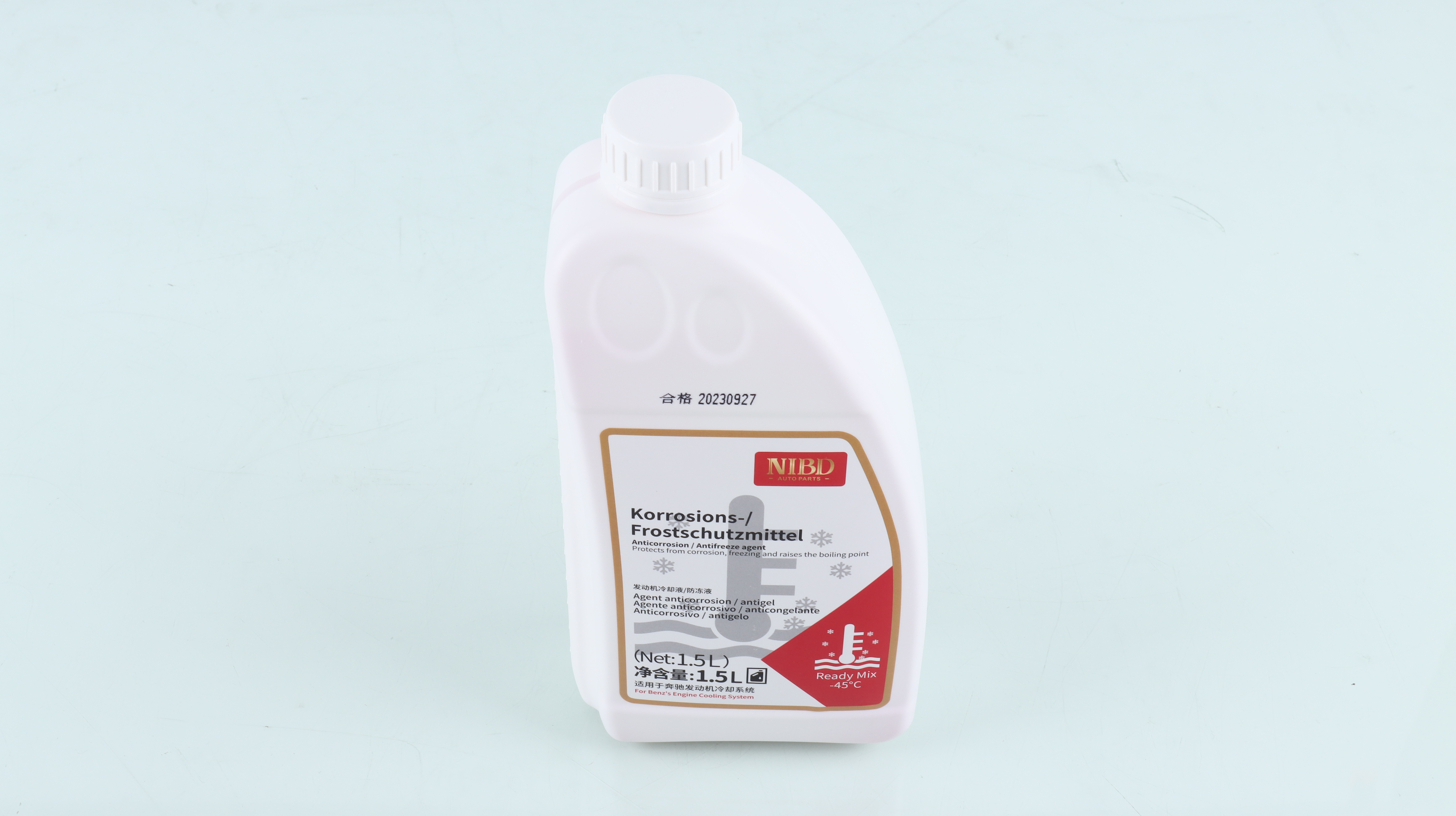 Liquide de refroidissement moteur rouge 1,5L -45℃